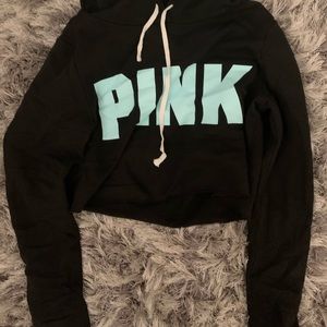 (3 for $25) Pink cropped hoodie